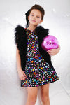 Lola + The Boys Dress Bejeweled Gem Dress