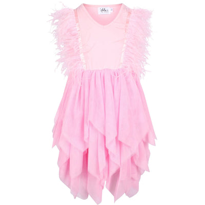 Lola + The Boys Dress Bubble Gum Pink Gigi Dress