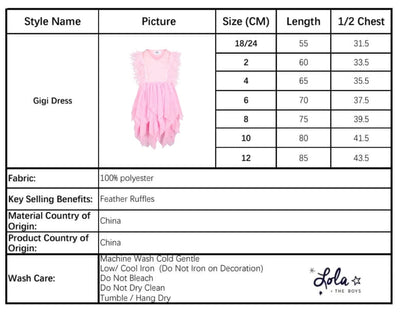 Lola + The Boys Dress Bubble Gum Pink Gigi Dress