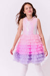 exclude-new-arriv Dress Dreamy Ombre Tulle Dress