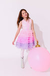 exclude-new-arriv Dress Dreamy Ombre Tulle Dress