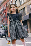 Lola + The Boys Dress 2 Gold Lame Stars Tulle Dress