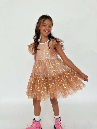 Lola + The Boys Dress Goldie Star Dress