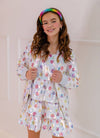 lola-spring Dress Happy Emoji Sequin Bomber