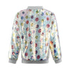 Lola + The Boys Dress Happy Emoji Sequin Bomber