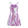 Lola + The Boys Dress Lavender Magic Paillette Dress