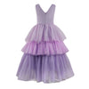 Lola + The Boys Dress Lavender Shimmer Tulle Party Dress