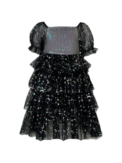 Lola + The Boys Dress Moon and Stars Tulle Dress