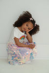 Lola + The Boys Dress Paillette Rainbow Magic Dress