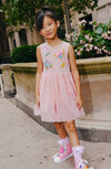 Lola + The Boys Dress Patched Pink Tutu Dress