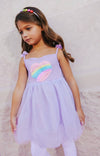 Lola + The Boys Dress Rainbow Love Tutu Dress