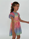 Lola + The Boys Dress Rainbow Magic Sequin Dress