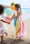 Lola + The Boys Dress Rainbow Ruffle Dream Dress