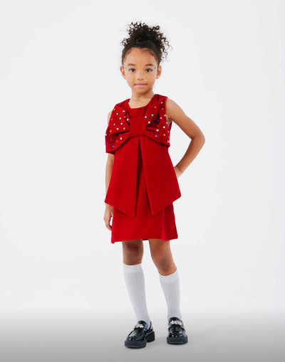 Lola + The Boys Dress Scarlet Gem Dress