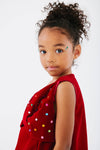 Lola + The Boys Dress Scarlet Gem Dress