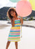 Sequin Summer Stripe Dress