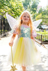 Lola + The Boys Dress Shimmer Princess Party Dress