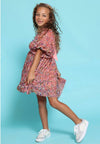 Lola + The Boys Dress Strawberry Birthday Cake Sequin Dress