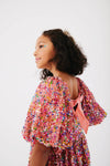 Lola + The Boys Dress Strawberry Birthday Cake Sequin Dress