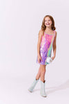 exclude-new-arriv Dress Sunset Ombre Shimmer Dress