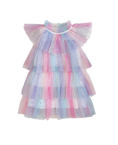 Lola + The Boys Dress Sunset Stars Tulle Dress