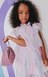 Lola + The Boys Dress Sunset Stars Tulle Dress