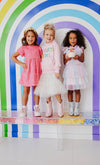 Lola + The Boys Dress Sunset Stars Tulle Dress