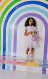 Lola + The Boys Dress Sunset Stars Tulle Dress