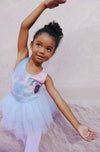 Lola + The Boys Dress Tie Dye Rainbow Cupcake Tutu Dress