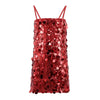 exclude-new-arriv Dress Small Women's Paillette Ruby Party Dress