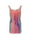 exclude-new-arriv Dress Small Women's Sunset Ombre Shimmer Dress