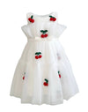 Lola + The Boys Dresses 1 Cherry Pompom Tulle Dress