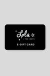 Giftnote $50 / Black eGift Card