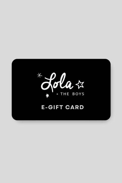 Giftnote $50 / Black eGift Card