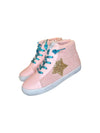 Lola + The Boys Footwear Baby Pink Sherpa High Tops