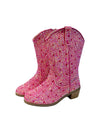 Lola + The Boys Footwear Crystal Shimmer Cowgirl Boots