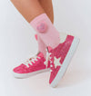 Lola + The Boys Footwear Diamonds and Pearls Sparkle Sneakers