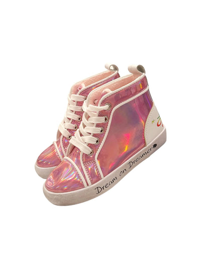 Lola + The Boys Footwear Dream On Dreamer Metallic Sneakers