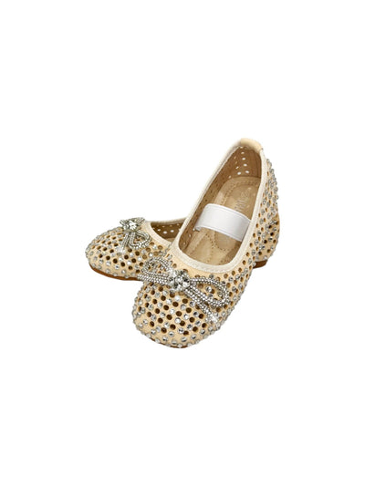 Lola + The Boys Footwear 7C (23) Golden Shimmer Ballet Flat