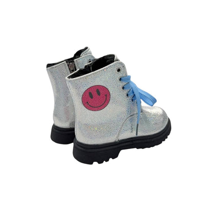 exclude-fall Footwear Happy Emoji Combat Boots