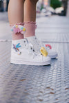 Lola + The Boys Footwear Happy Feet High Top Sneakers