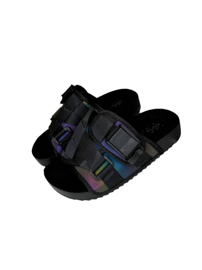 exclude-new-arriv Footwear Hologram Glow Slides