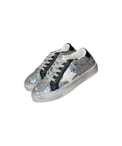 Lola + The Boys Footwear Midnight Sequin Flip Sneakers