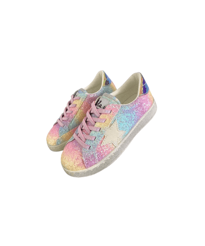 Lola + The Boys Footwear Ombre Glitter Star Sneaker