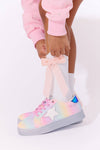 Lola + The Boys Footwear Ombre Glitter Star Sneaker