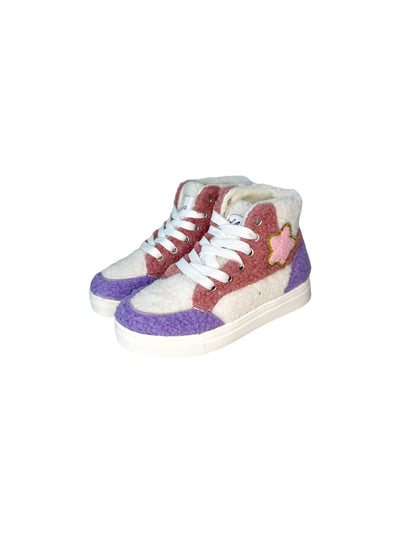 Lola + The Boys Footwear Pastel Cloud Sherpa High-Top Sneaker