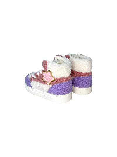 Lola + The Boys Footwear Pastel Cloud Sherpa High-Top Sneaker