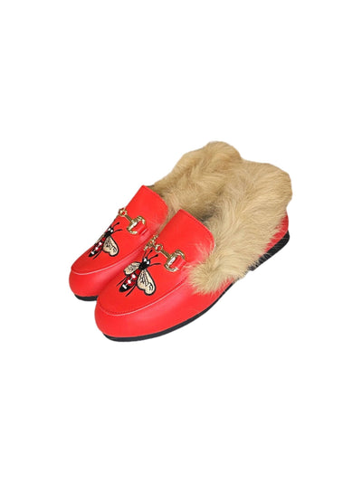 Lola + The Boys Footwear Queen Bee Faux Fur Loafer