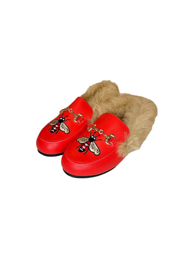 Lola + The Boys Footwear Queen Bee Faux Fur Loafer