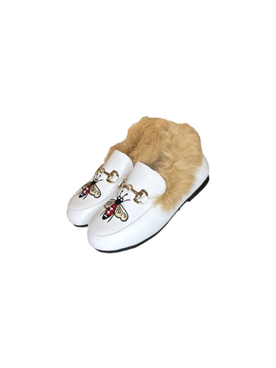 Lola + The Boys Footwear Queen Bee Faux Fur Loafer